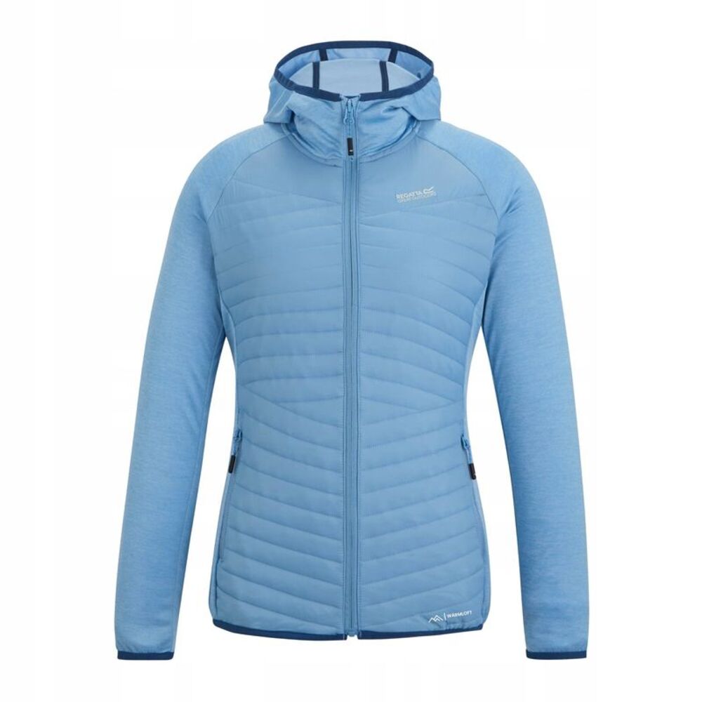 Regatta Womens/Ladies Andreson Hybrid Insulated Padded Jacket / Washed Denim